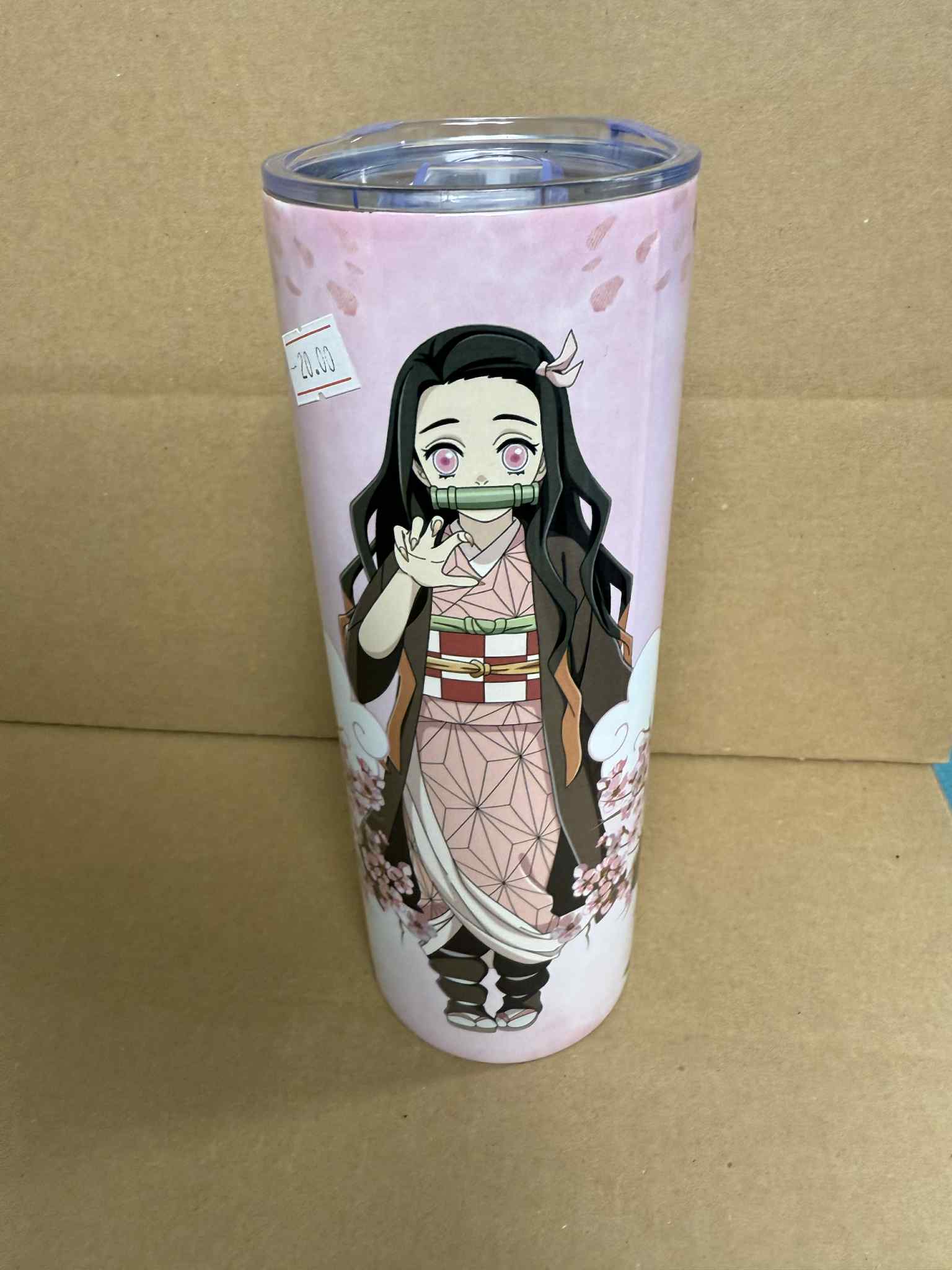 Nezuko Kamado Demon Slayer - Sublimation 20oz Tumbler with Straw