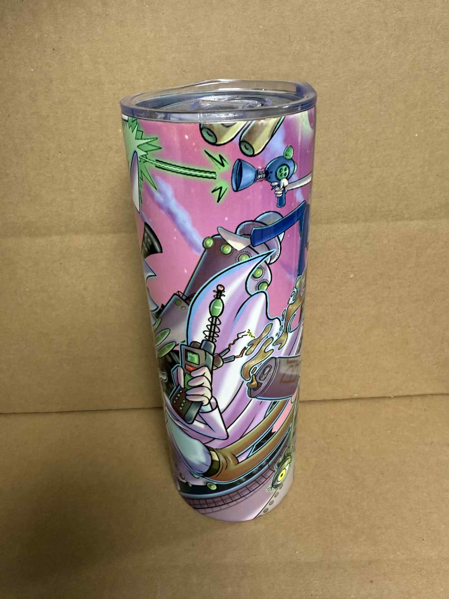 Rick and Morty - Sublimation 20oz Tumbler with Straw