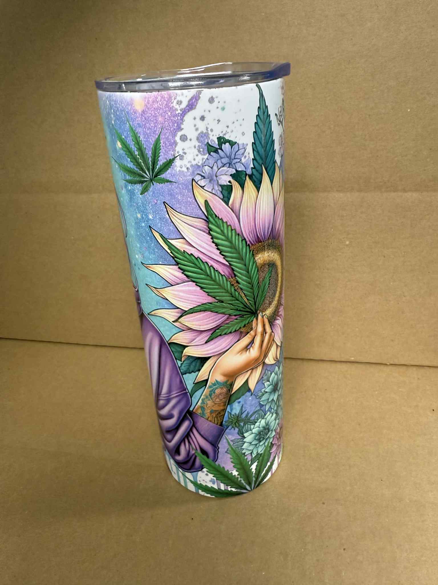 Canna Mom - Sublimation 20oz Tumbler with Straw