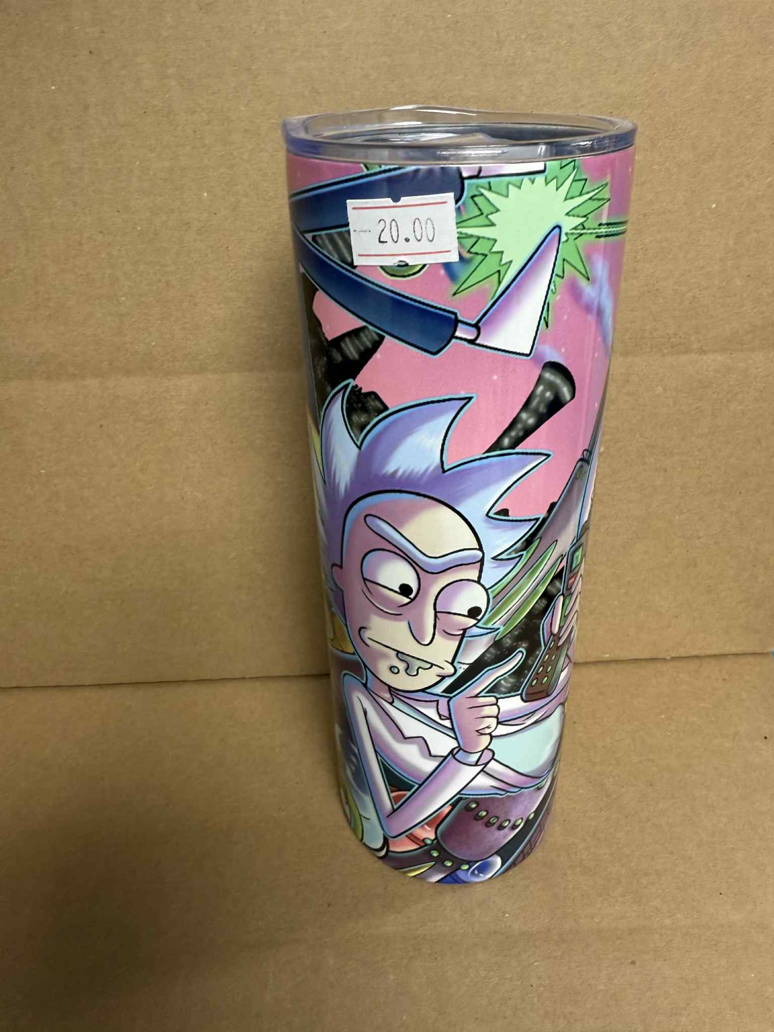 Rick and Morty - Sublimation 20oz Tumbler with Straw