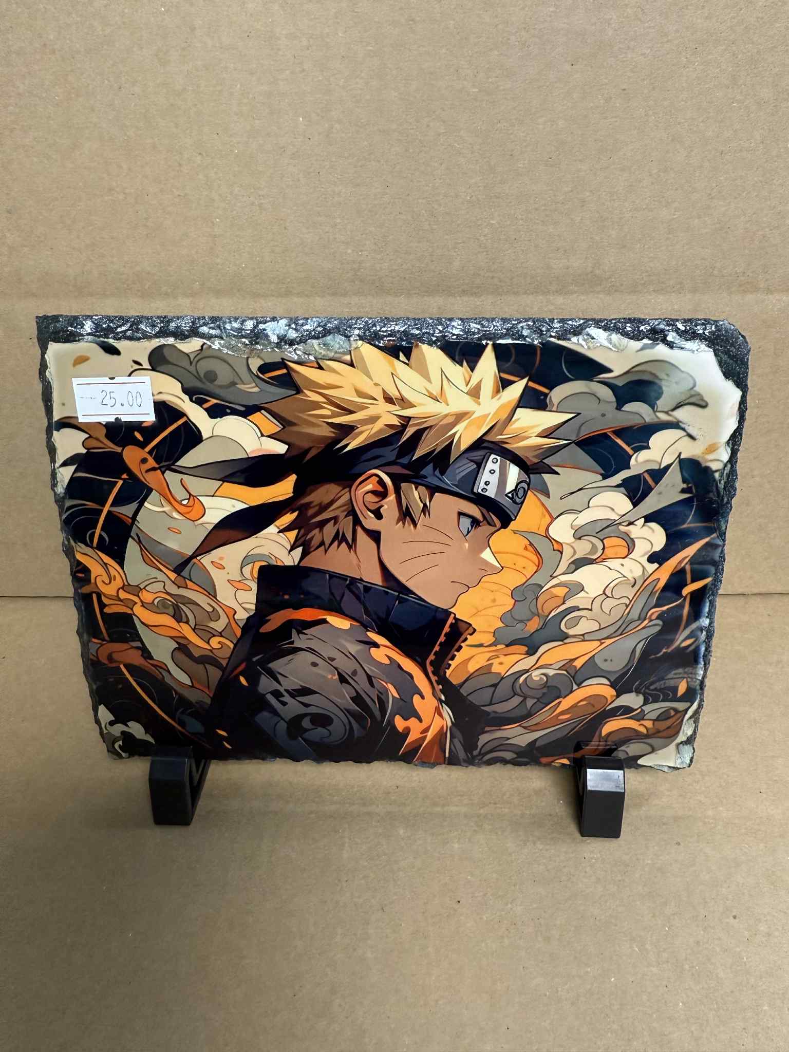 Naruto - 6x8" Slate Stone Photos with Stand