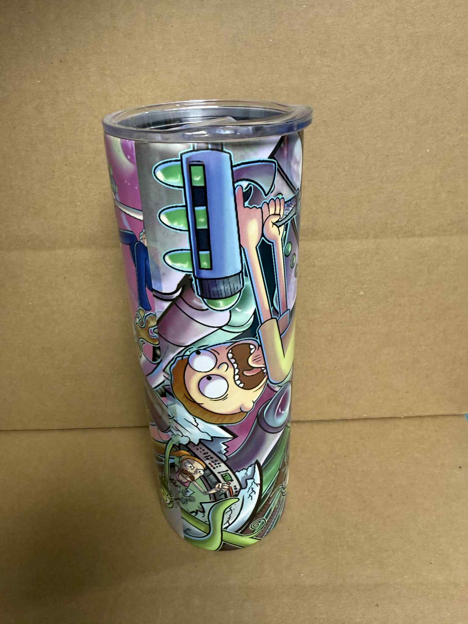 Rick and Morty - Sublimation 20oz Tumbler with Straw