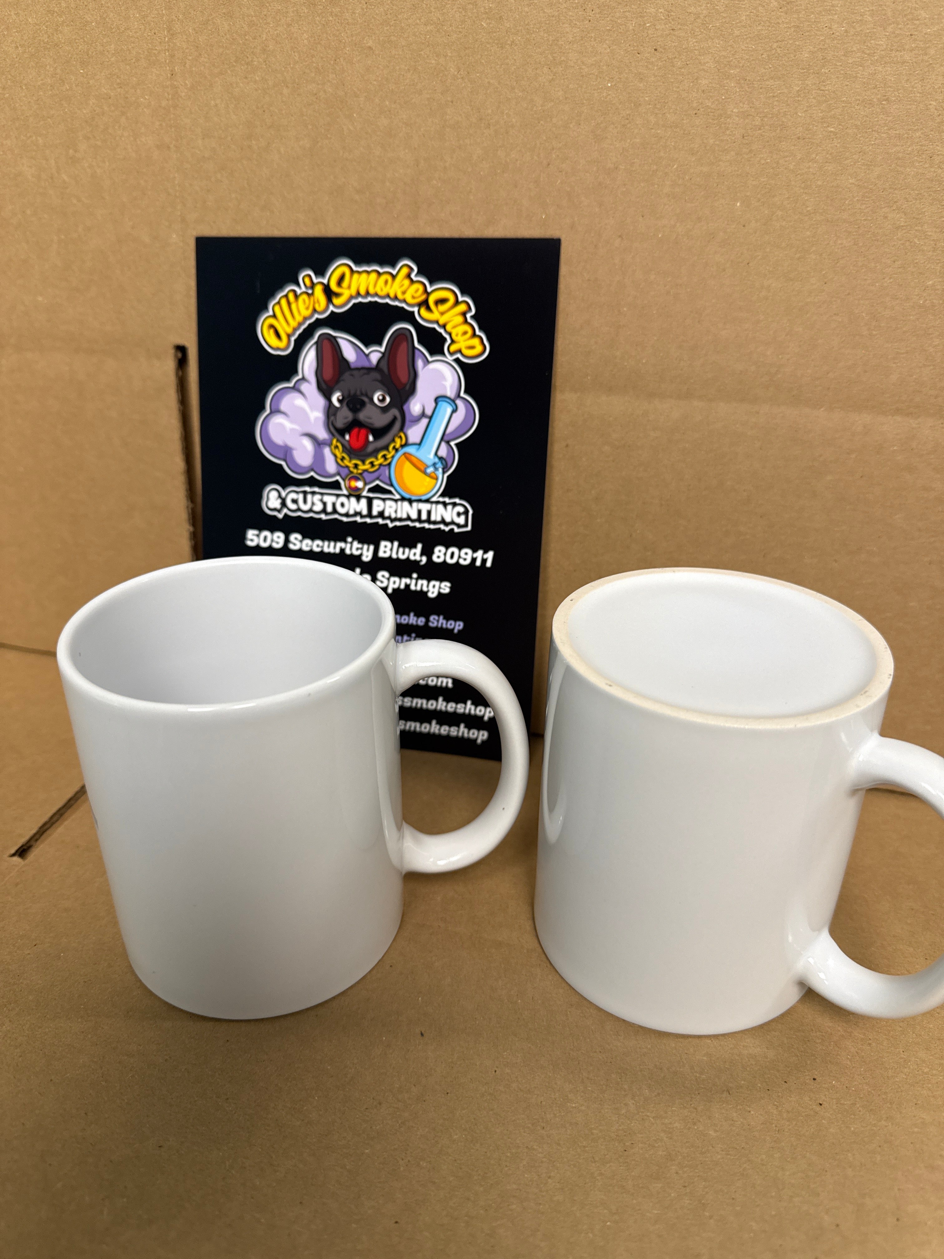 Custom Sublimation - 11oz Coffee Mug