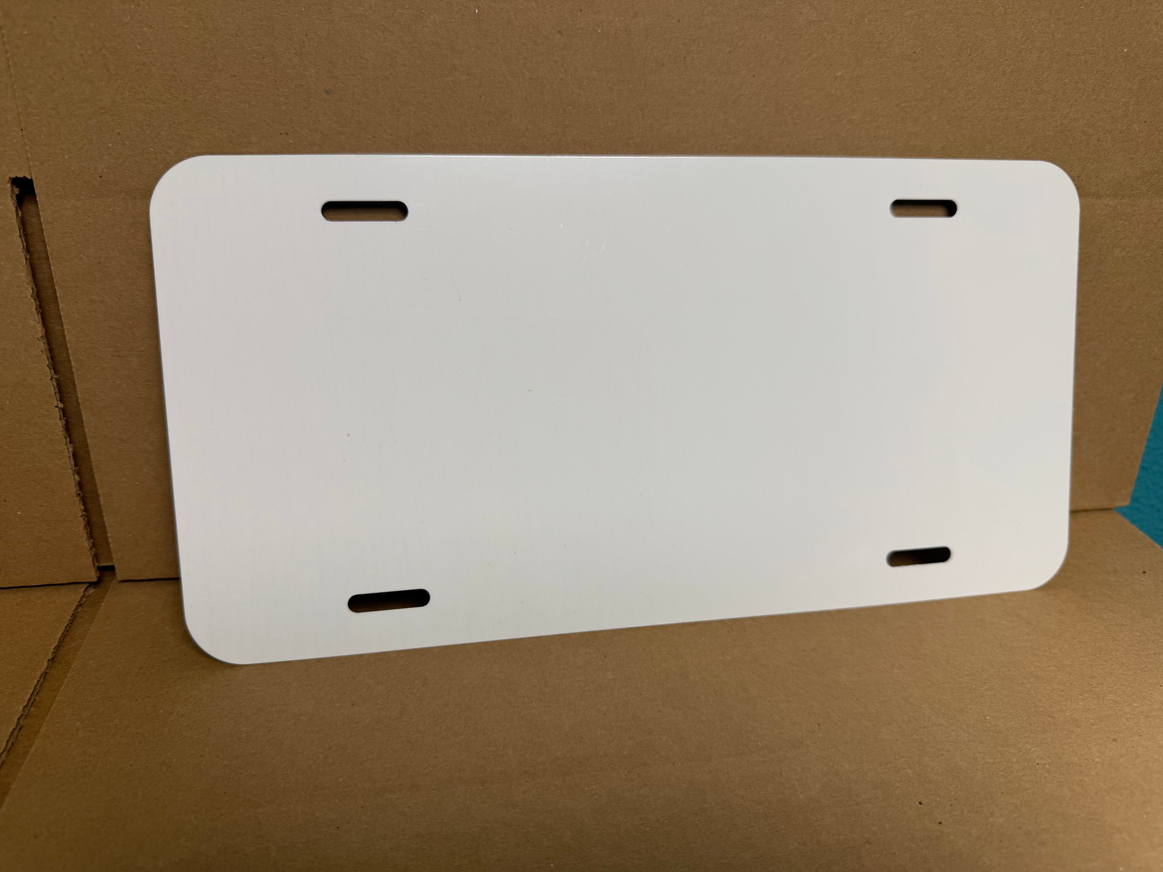 Custom Sublimation 6x12” License Plate