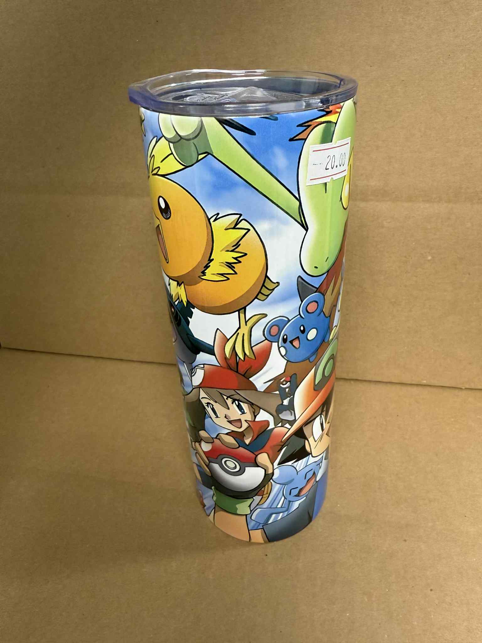 Pokémon - Sublimation 20oz Tumbler with Straw