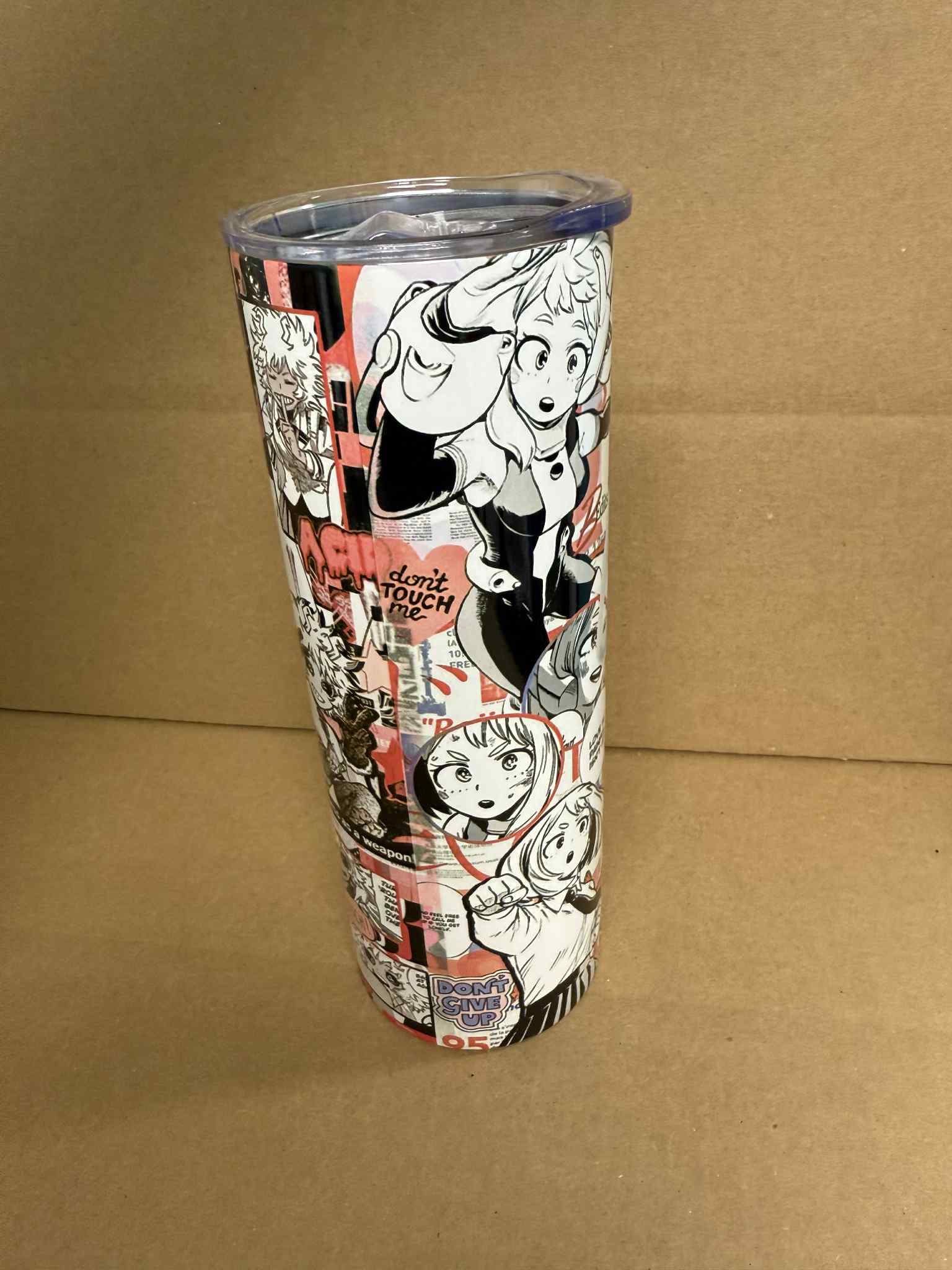 My Hero Academia - Sublimation 20oz Tumbler with Straw
