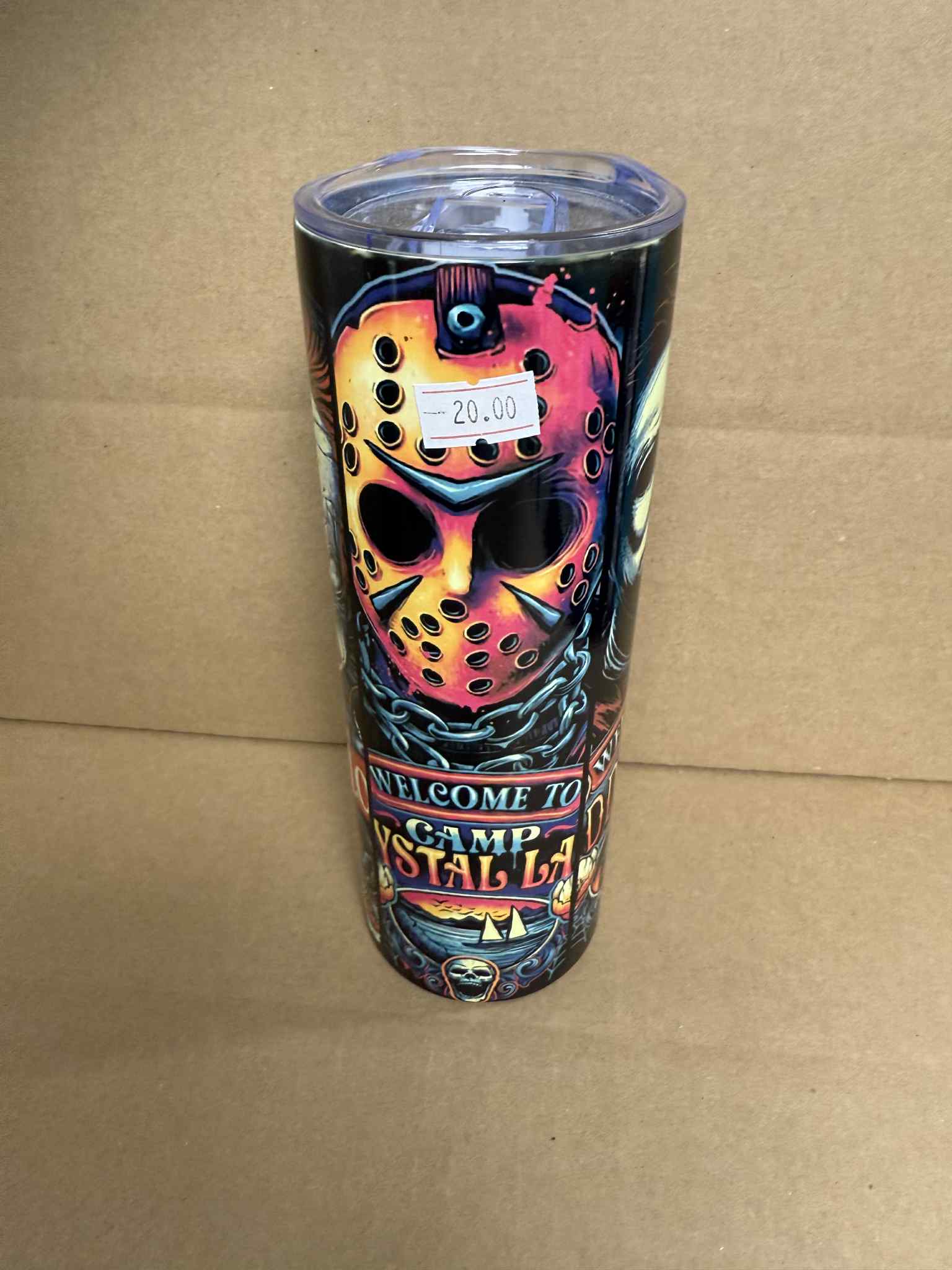 Horror Movie Characters - Sublimation 20oz Tumbler with Straw