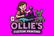 Custom logo and image printing for mugs, cups, tee shirts, etc. Wanting it to be a cartoon image with a brown haired woman doing the printing and a grey french bulldog incorporated somewhere. Image should say "Ollie's Custom Printing" Color scheme purple, pink, black, white, baby blue