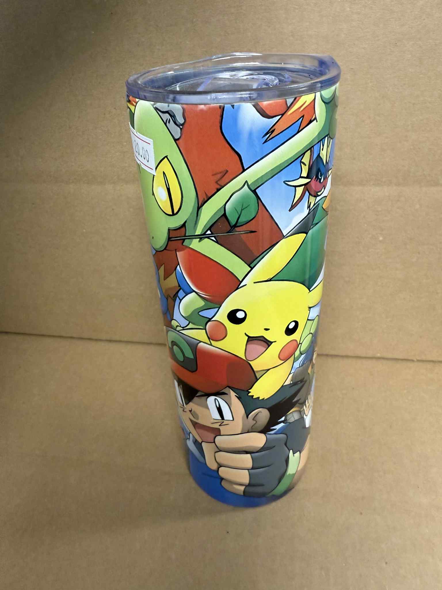 Pokémon - Sublimation 20oz Tumbler with Straw
