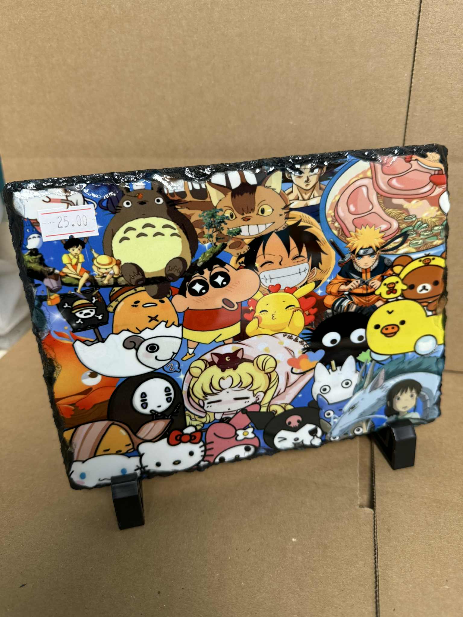Anime - 6x8" Slate Stone Photos with Stand